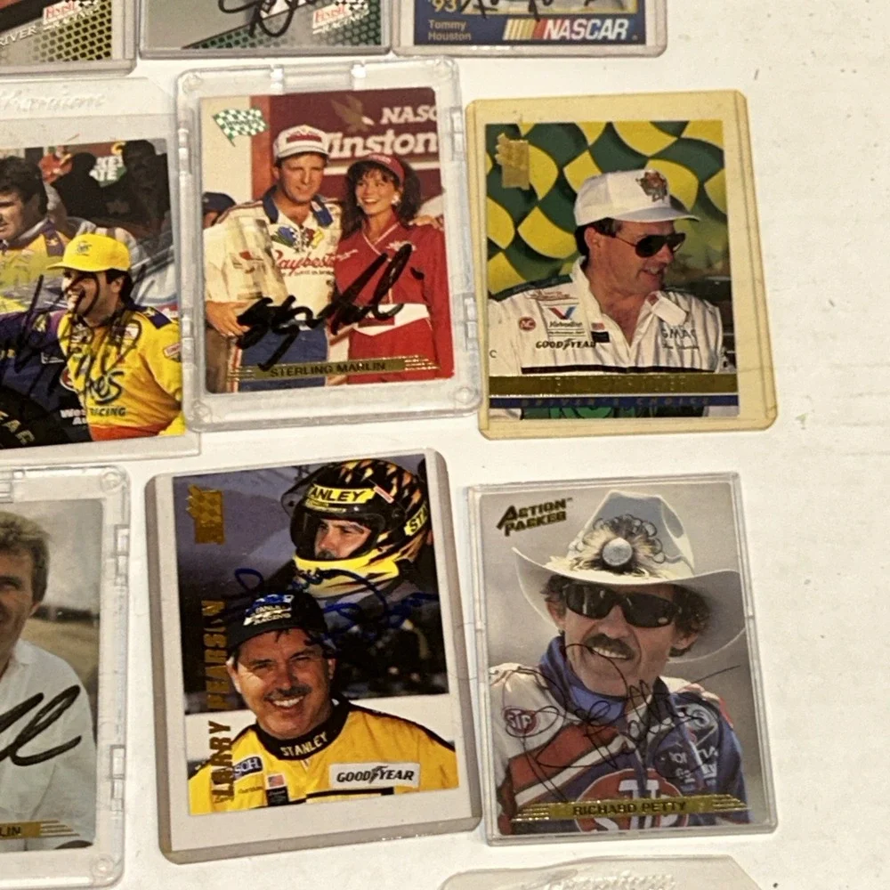 Nascar Signed Autograph Card Lot Of 29 Racing‎ Legend Signatures B4